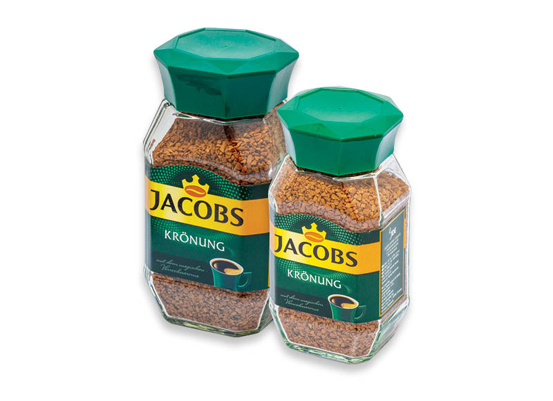 Tirpiajai kavai JACOBS KRONUNG
			, 
				 100 g, 200 g, 2 rūšių Ir IKI EXPRESS
