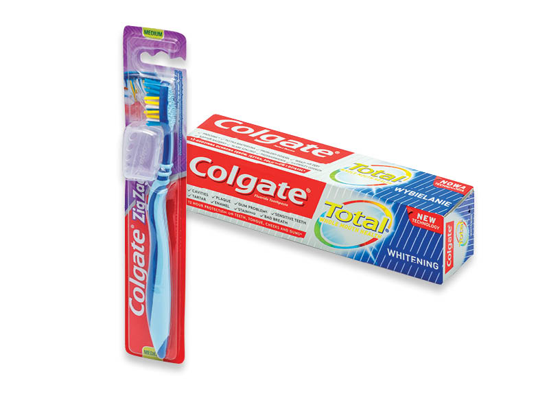 Burnos priežiūros priemonėms COLGATE
			, 
				 Įvairių rūšių.Ir IKI EXPRESS