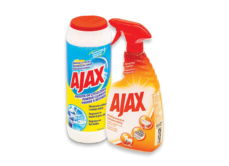 Buitinės chemijos prekėms AJAX
			, 
				 10 rūšių.Pasiūlymas galioja 2022 09 19 – 10 02