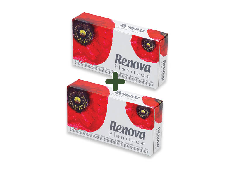 Servetėlės RENOVA PLENTITUDE
,
80 vnt., 1,19 Eur/vnt. Servetėlės RENOVA PLENTITUDE
,
80 vnt., 1,19 Eur/vnt.