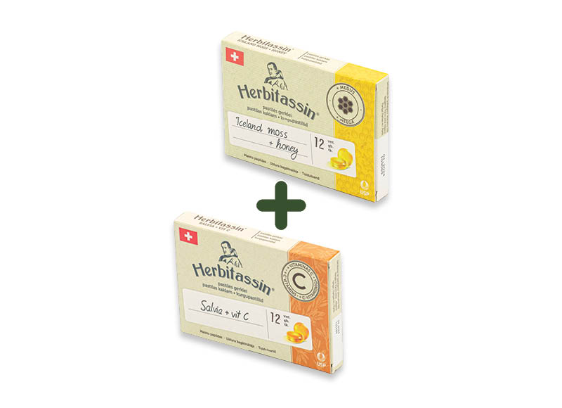 Pastilės HERBITASSIN