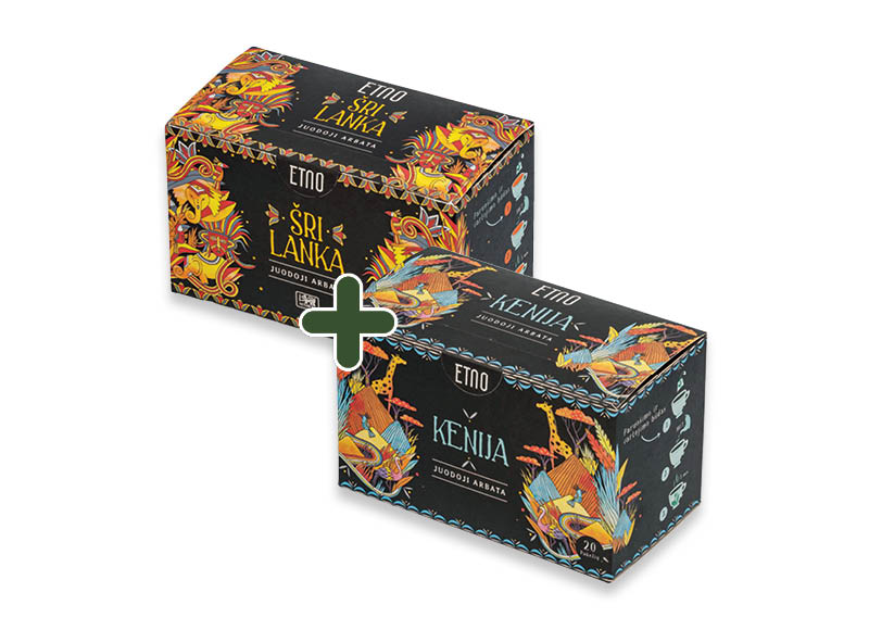 Juodoji arbata ETNO ŠRI LANKA, INDIJA, KENIJA
,
20 vnt., 3 rūšių, 1,69 Eur/vnt. A lygio parduotuvėse Juodoji arbata ETNO ŠRI LANKA, INDIJA, KENIJA
,
20 vnt., 3 rūšių, 1,69 Eur/vnt. A lygio parduotuvėse