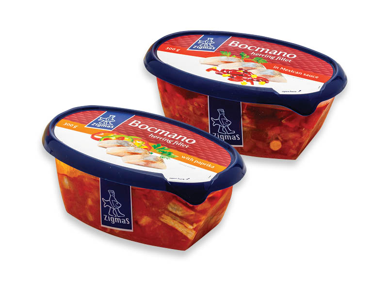 BOCMANO silkių filė su paprikomis
			, 
				 300 g, 2 rūšių, 6,63 Eur/kg. Ir IKI EXPRESS