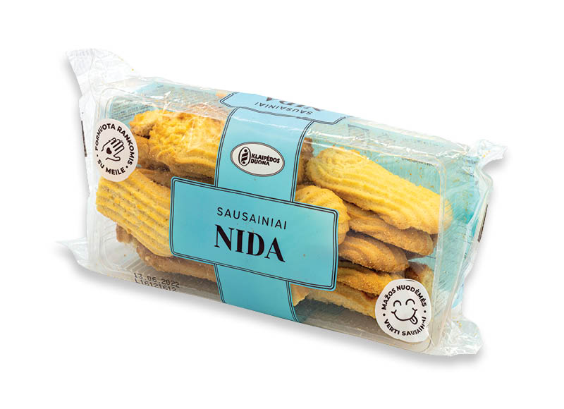 Sausainiai NIDA
,
215 g, 6,65 Eur/kg. A lygio parduotuvėse Sausainiai NIDA
,
215 g, 6,65 Eur/kg. A lygio parduotuvėse