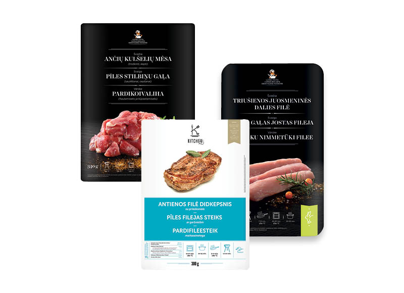 Produkcijai LAPINO PUOTA ir KITCHEN ME
			, 
				 Įvairių rūšių A lygio parduotuvėse