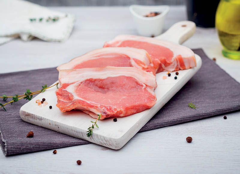 Lietuviškam kiaulienos karbonadui
			, 
				 (sveriamoje vitrinoje) 1 kg. A lygio parduotuvėse