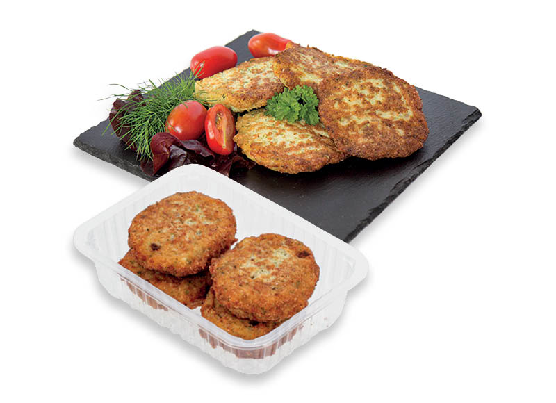 PAGAMINTA IKI keptiems žuvų kepsneliams su brokoliais ir žiediniais kopūstais
			, 
				 70 g, 280 g A lygio parduotuvėse
