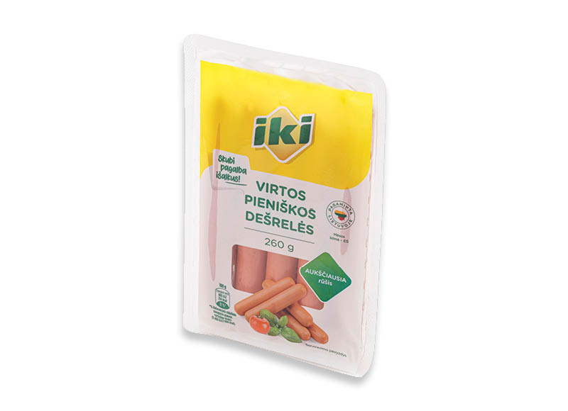 IKI virtos PIENIŠKOS dešrelės