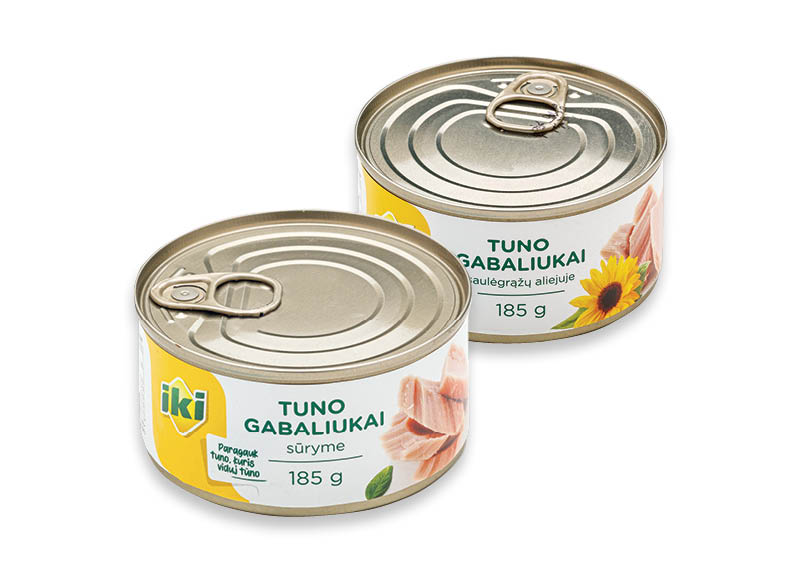 IKI tunai
,
185 g, 2 rūšių 8,59 Eur/kg IKI tunai
,
185 g, 2 rūšių 8,59 Eur/kg