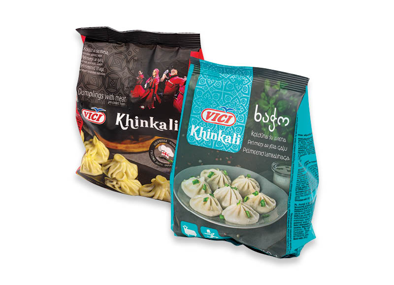 Šaldytiems koldūnams VIČI KHINKALI
,
350 g, 400 g, 2 rūšių Šaldytiems koldūnams VIČI KHINKALI
,
350 g, 400 g, 2 rūšių