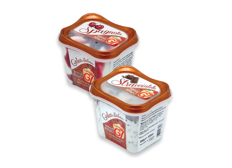 Valgomieji ledai SPAGNOLA, STRACCIATELLA, 500 ml, 2 rūšių, 4,78 Eur/l. Kaina be kortelės 2,99 Eur. Ir IKI EXPRESS