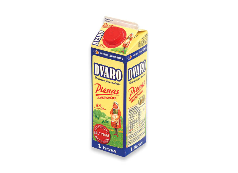 Natūralus DVARO pienas Natūralus DVARO pienas