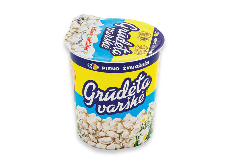 GRŪDĖTA varškė
			, 
				 350 g, 7 % rieb., 5,69 Eur/kg. Ir IKI EXPRESS