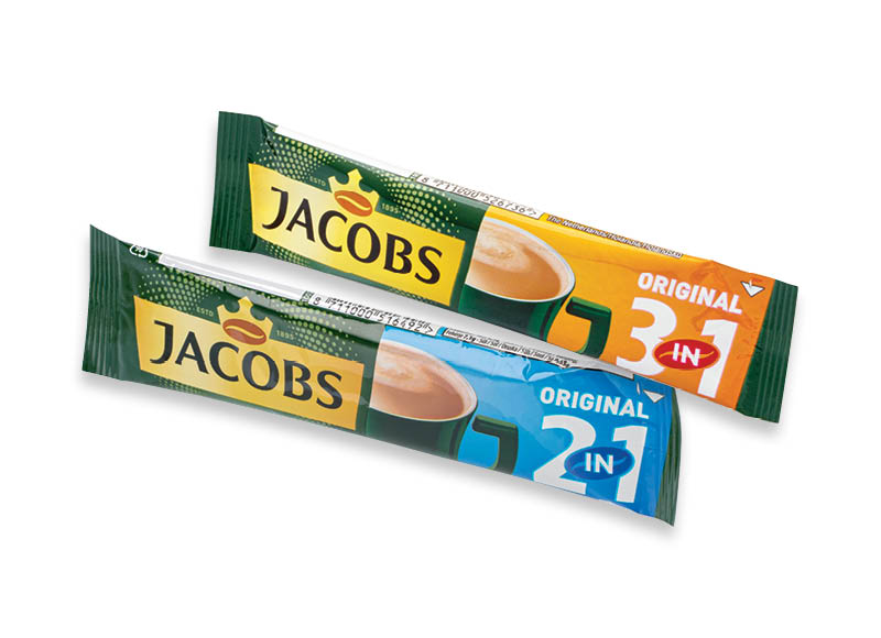 Tirpiosios kavos gėrimas JACOBS
			, 
				 5 rūšių. Ir IKI EXPRESS
