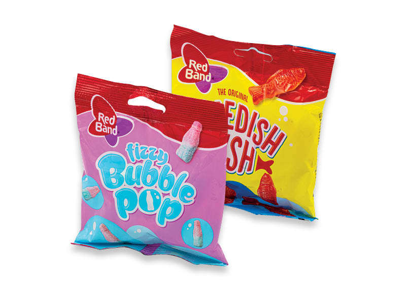 Guminukai RED BAND
			, 
				 100 g, 3 rūšių, 0,89 Eur/pak. Ir IKI EXPRESS