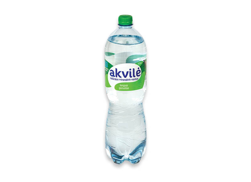 Lengvai gazuotas mineralinis vanduo AKVILĖ
			, 
				 1,5 l, 0,30 Eur/l. Ir IKI EXPRESS