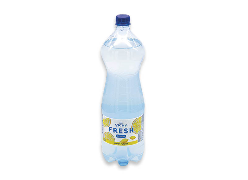 Citrinų skonio gaivusis gėrimas VICHY FRESH BUBBLES
,
1,5 l, 0,39 Eur/l A lygio parduotuvėse Citrinų skonio gaivusis gėrimas VICHY FRESH BUBBLES
,
1,5 l, 0,39 Eur/l A lygio parduotuvėse