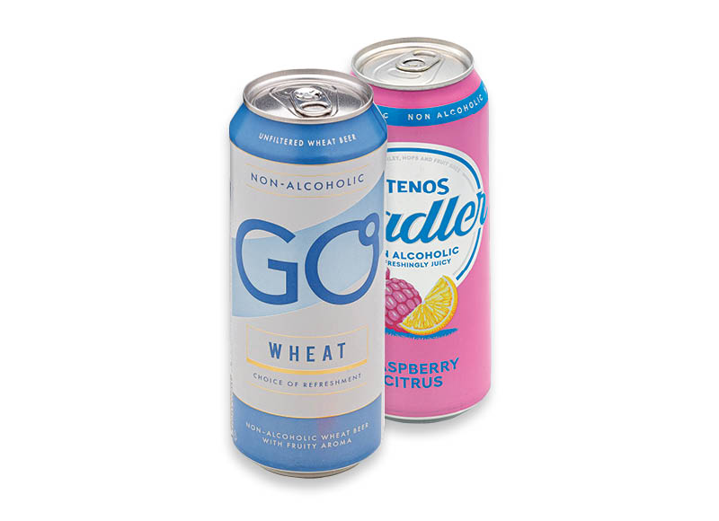 Nealkoholiniam alui GO WHEAT ir UTENOS RASPBERRY
			, 
				 0,5 l, 2 rūšių, 1,38 Eur/l. Ir IKI EXPRESS