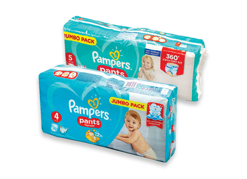 Sauskelnės PAMPERS PANTS JUMBO
,
52 vnt., 48 vnt. 2 rūšių Sauskelnės PAMPERS PANTS JUMBO
,
52 vnt., 48 vnt. 2 rūšių