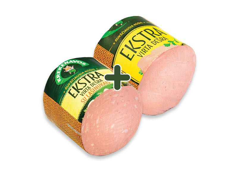 Virta dešra EXTRA
			, 
				 570 g, 2 rūšių, 5,39 Eur/vnt.