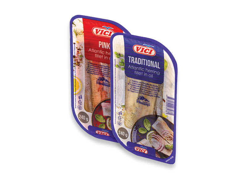 TRADICINEI, RAUSVAJAI silkių filė VIČI
			, 
				 240 g, 2 rūšių, 7,30 Eur/kg. A lygio parduotuvėse