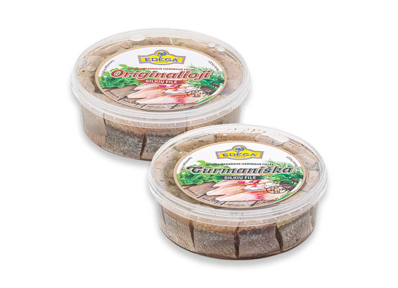 GURMANIŠKAI, ORIGINALIAJAI silkių filė EDEGA
			, 
				 500 g, 2 rūšių, 5,90 Eur/kg