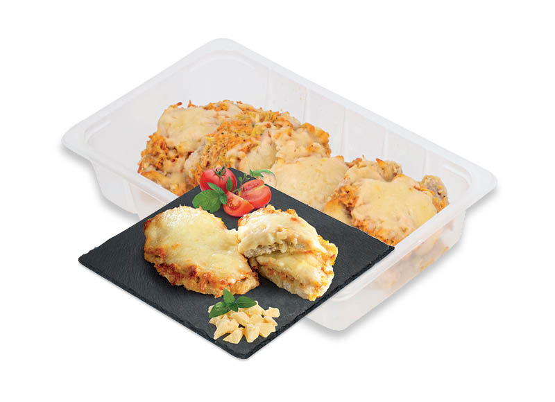 PAGAMINTA IKI keptai vištienos filė su daržovėmis ir sūriu
			, 
				 150 g, 600 g. A lygio parduotuvėse