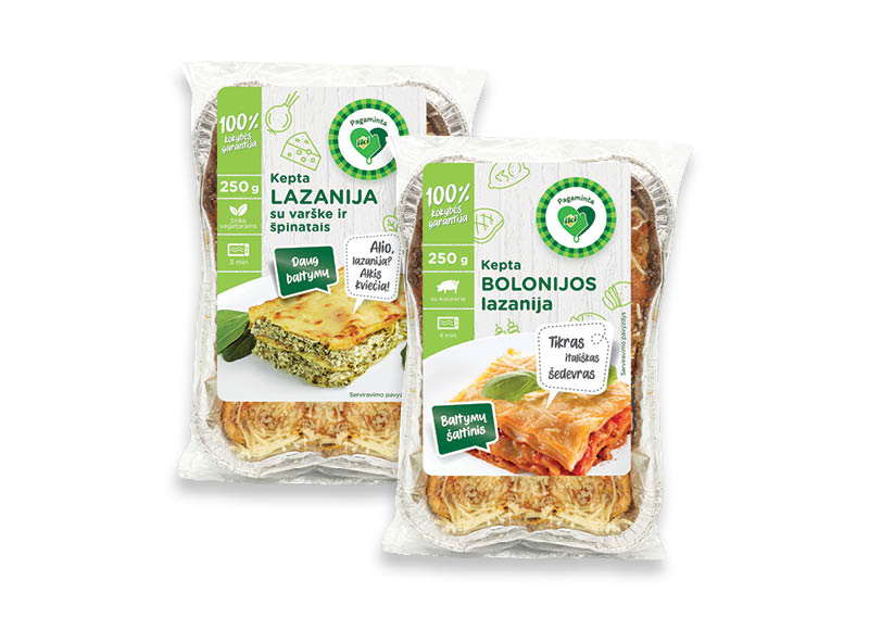 PAGAMINTA IKI keptai lazanijai
			, 
				 250 g, 2 rūšių. A lygio parduotuvėse. Ir IKI EXPRESS