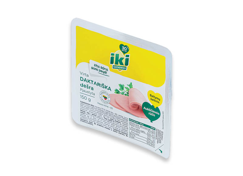 IKI virta DAKTARIŠKA dešra pjaustyta
,
150 g, 5,93 Eur/kg. A lygio parduotuvėse IKI virta DAKTARIŠKA dešra pjaustyta
,
150 g, 5,93 Eur/kg. A lygio parduotuvėse