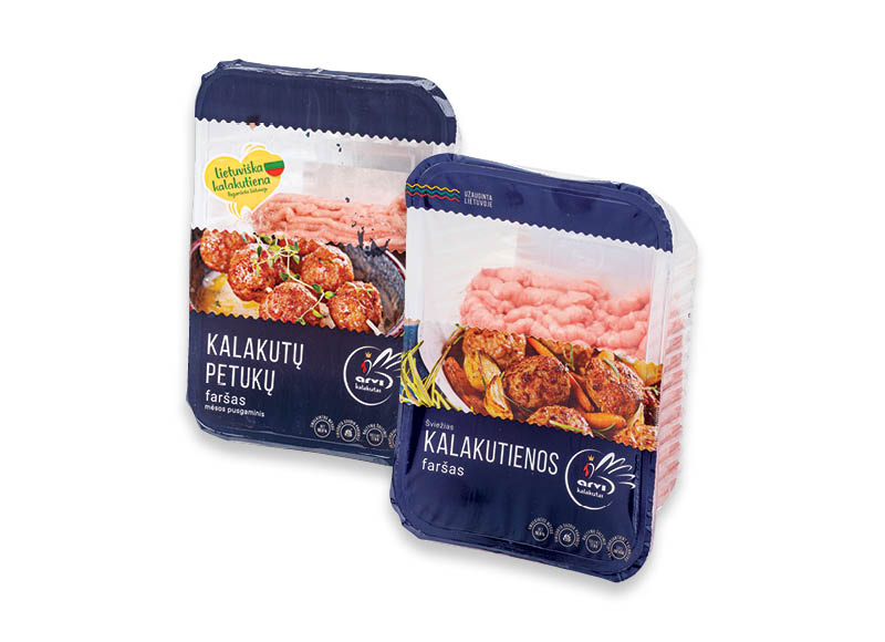 ARVI kalakutienos faršui
,
400 g, 2 rūšių. A lygio parduotuvėse ARVI kalakutienos faršui
,
400 g, 2 rūšių. A lygio parduotuvėse