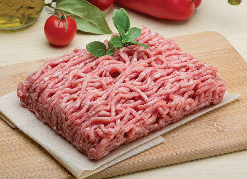 Smulkintai jautienai ir jautienos faršui
			, 
				 (sveriamoje vitrinoje) 1kg. A lygio parduotuvėse