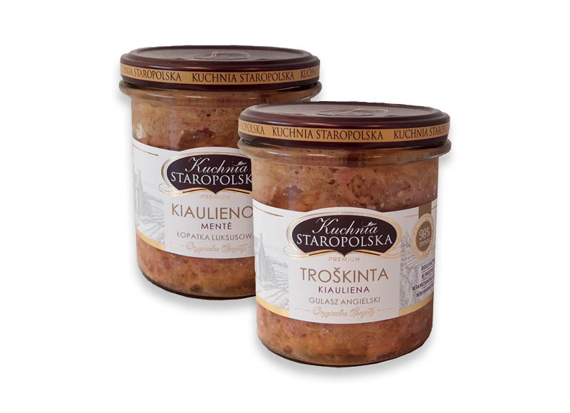 Troškintos mėsos konservams KUCHNIA STAROPOLSKA
			, 
				 300 g, 2 rūšių, 5,97 Eur/kg