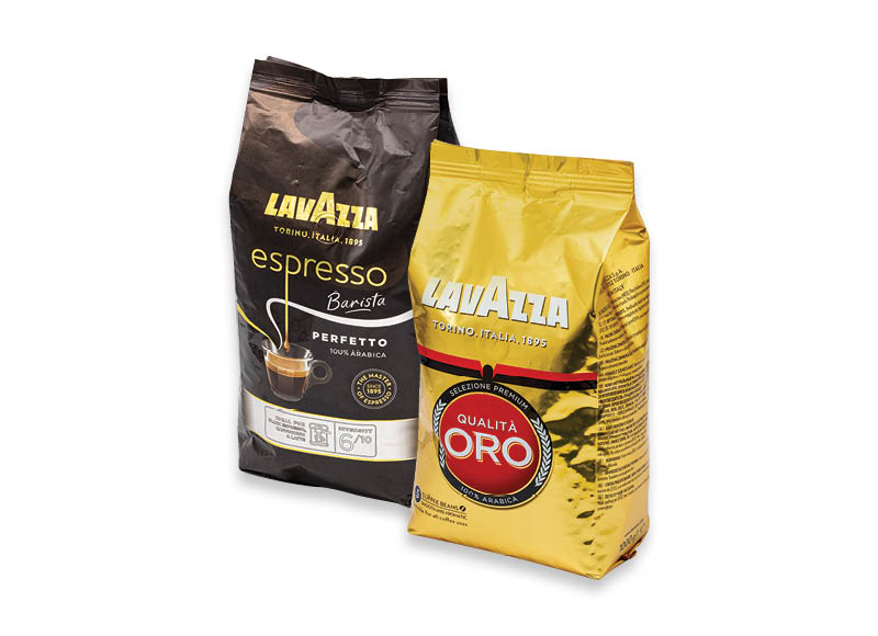 Kavos pupelėms LAVAZZA ESPRESSO ir ORO
			, 
				 1 kg, 2 rūšių. Ir IKI EXPRESS