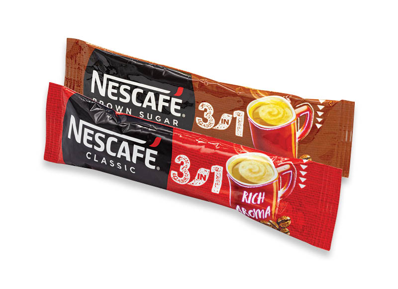 Tirpiosios kavos gėrimams NESCAFE
			, 
				 (porcijomis) 17 g, 4 rūšių, 11,18 Eur/kg. Ir IKI EXPRESS