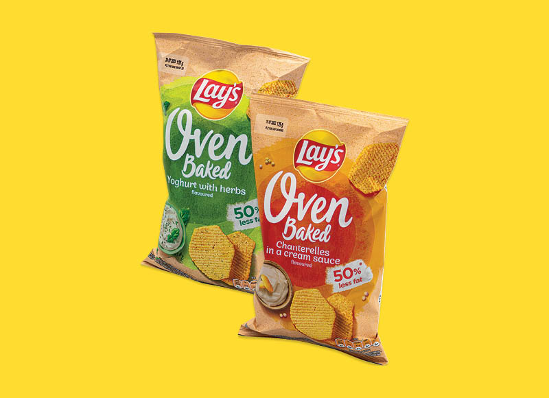 Bulvių traškučiams LAY’S OVEN BAKED
			, 
				 125 g, 4 rūšių. Ir IKI EXPRESS