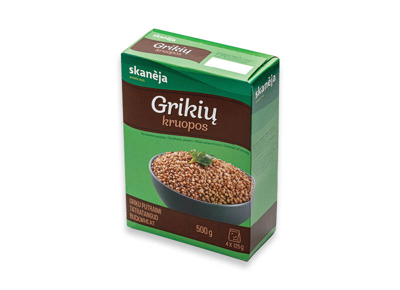 Grikių kruopos SKANĖJA
			, 
				 400 g, 1,69 Eur/vnt. A lygio parduotuvėse