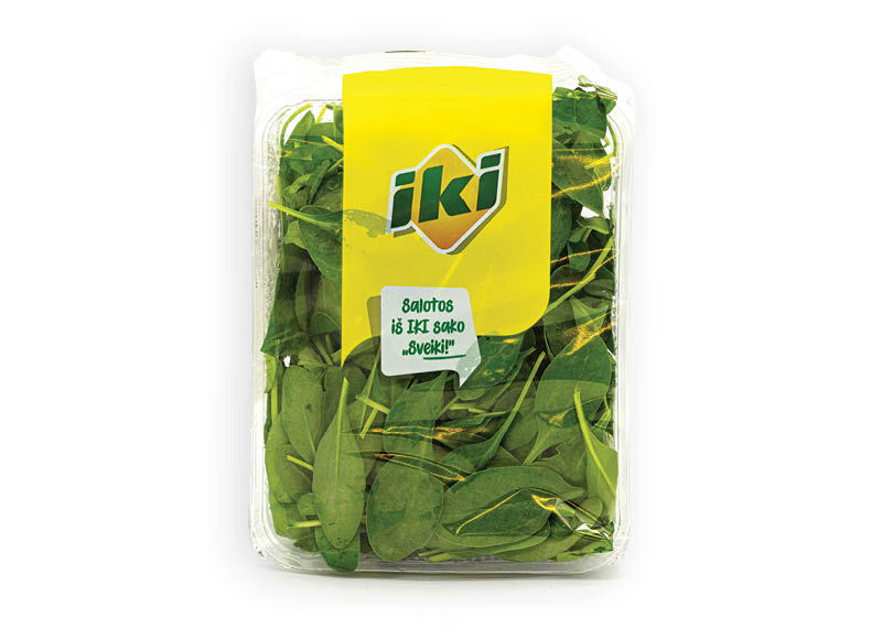 IKI mažieji špinatai
,
100 g. Ir IKI EXPRESS IKI mažieji špinatai
,
100 g. Ir IKI EXPRESS