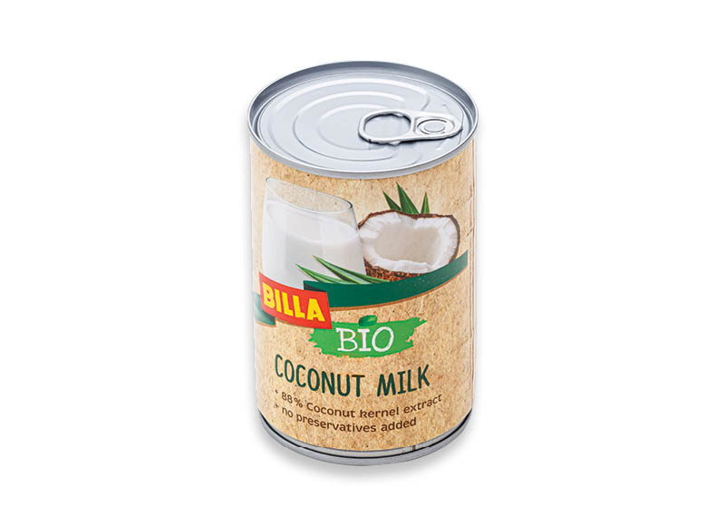 BILLA BIO kokosų gėrimas
			, 
				 400 ml, 3,73 Eur/kg. A lygio parduotuvėse