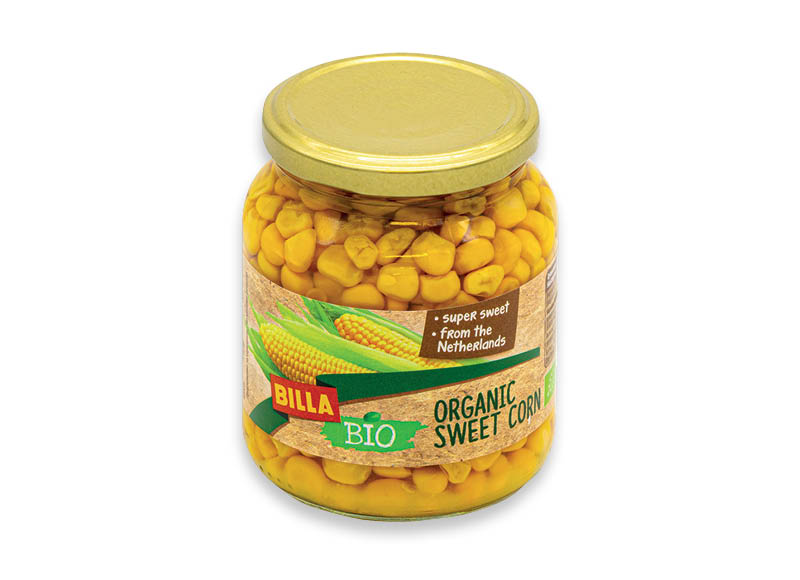 BILLA BIO ekologiški saldieji kukurūzai
,
370 ml, 3,22 Eur/l. A lygio parduotuvėse BILLA BIO ekologiški saldieji kukurūzai
,
370 ml, 3,22 Eur/l. A lygio parduotuvėse