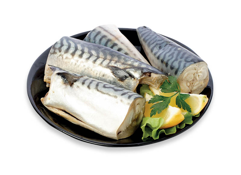 Silpnai sūdytos atlantinės skumbrės gabaliukai RUSNĖS ŽUVIS
			, 
				 (sveriamoje vitrinoje) 1 kg. A lygio parduotuvėse
