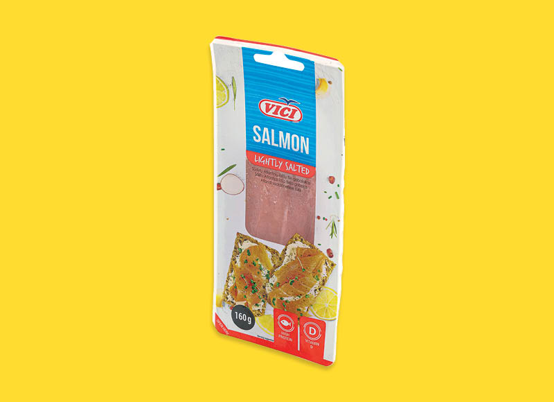 Sūdyta lašišų filė su oda
			, 
				 160 g, 24,94 Eur/kg