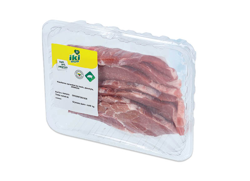 IKI pjaustyta kiaulienos sprandinė be kaulo
,
640 g, 6,07 Eur/kg. A lygio parduotuvėse. Ir IKI EXPRESS IKI pjaustyta kiaulienos sprandinė be kaulo
,
640 g, 6,07 Eur/kg. A lygio parduotuvėse. Ir IKI EXPRESS