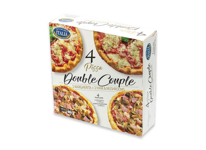 Šaldytas 4 picų rinkinys FOOD ITALIA
			, 
				 1,48 kg, 5,40 Eur/kg. A lygio parduotuvėse