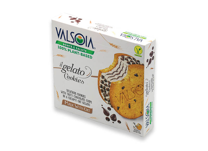Valgomieji avižiniai ledai VALSOIA su avižiniais sausainiais
			, 
				 270 g, 14,78 Eur/kg. A lygio parduotuvėse