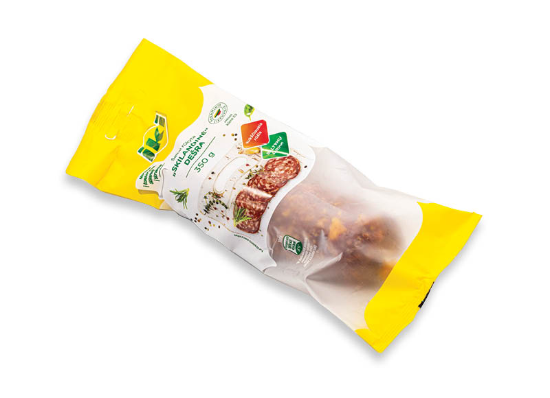IKI šaltai rūkyta SKILANDINĖ dešra
			, 
				 350 g, a. r., 8,54 Eur/kg. Ir IKI EXPRESS