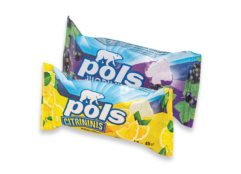POLS glaistytiems varškės sūreliams
			, 
				 45 g, 4 rūšių, 8,67 Eur/kg. A lygio parduotuvėse