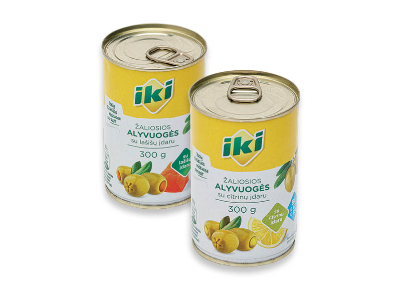 IKI alyvuogėms
,
300 g, 4 rūšių, 2,63 Eur/kg IKI alyvuogėms
,
300 g, 4 rūšių, 2,63 Eur/kg