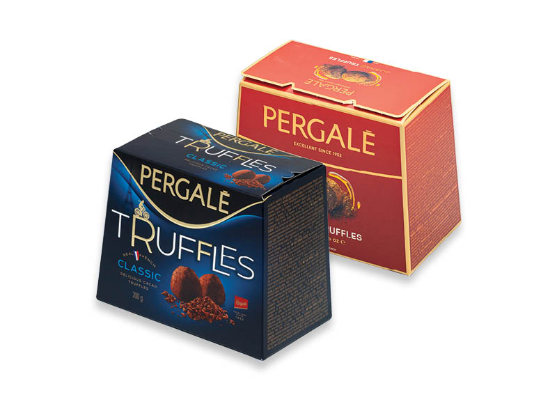 PERGALĖS triufeliams
			, 
				 200 g, 3 rūšių, 11,45 Eur/kg. A lygio parduotuvėse