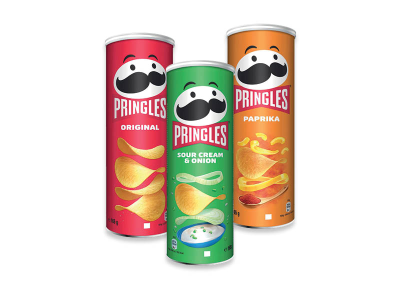 Užkandžiams PRINGLES
			, 
				 165 g, 3 rūšių, 7,82 Eur/kg (kaina taikoma nuotraukoje pavaizduotoms prekėms) Ir IKI EXPRESS