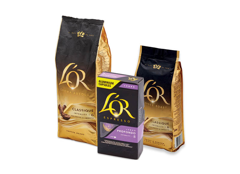 Kavai L’OR
			, 
				 7 rūšių (akcija galioja 2022 10 17 – 30 d.)